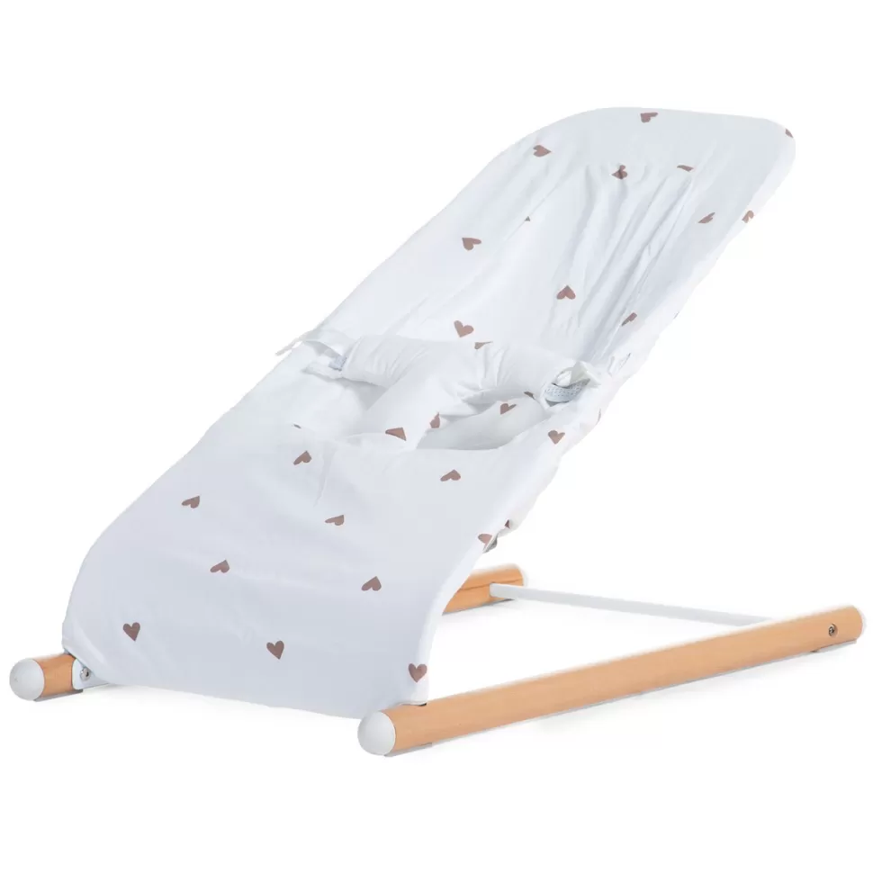 Childhome Transat>Housse Transat Evolux Jersey - Hearts