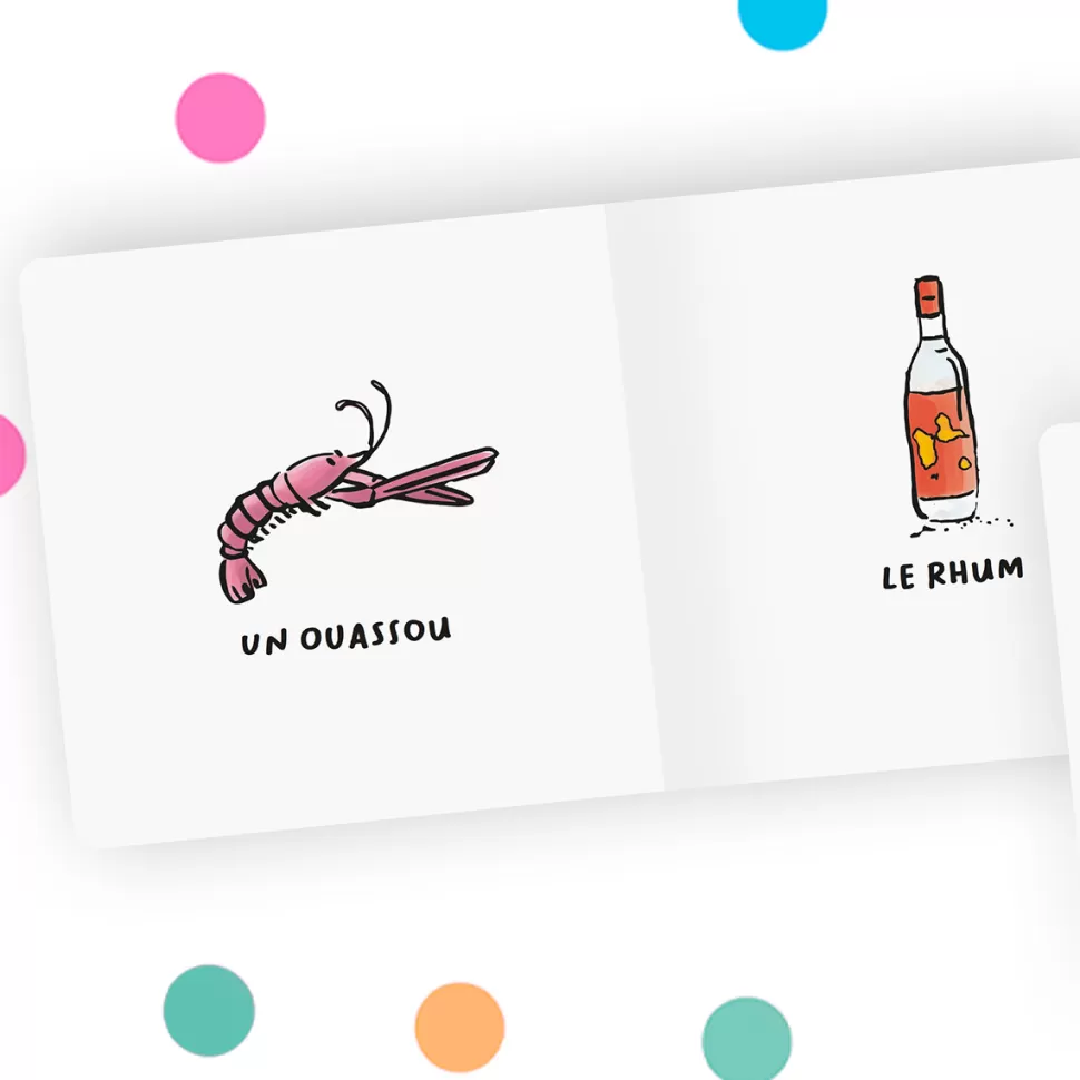 Tata Clairette Livres>Imagier La Guadeloupe