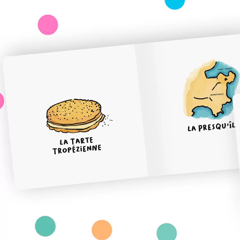 Tata Clairette Livres>Imagier Saint-Tropez