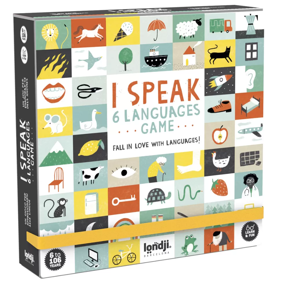 Londji Mes Premiers Jouets>Jeu d'Apprentissage Je Parle 6 Langues