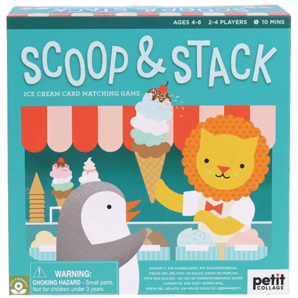 Petit Collage Mes Premiers Jouets>Jeu de Cartes Scoop et Stack
