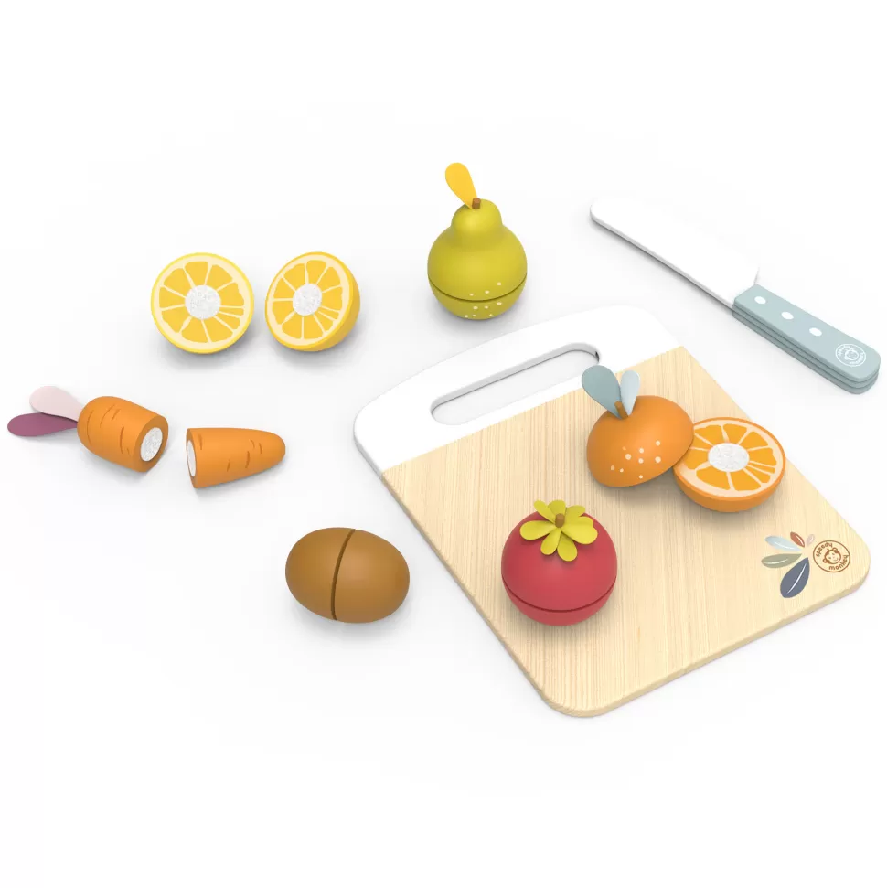 Speedy Monkey Mes Premiers Jouets>Jeu de Découpe de Fruits et Légumes