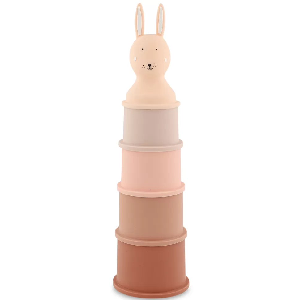 Trixie Baby Mes Premiers Jouets>Jouet de Bain à Empiler - Mrs. Rabbit
