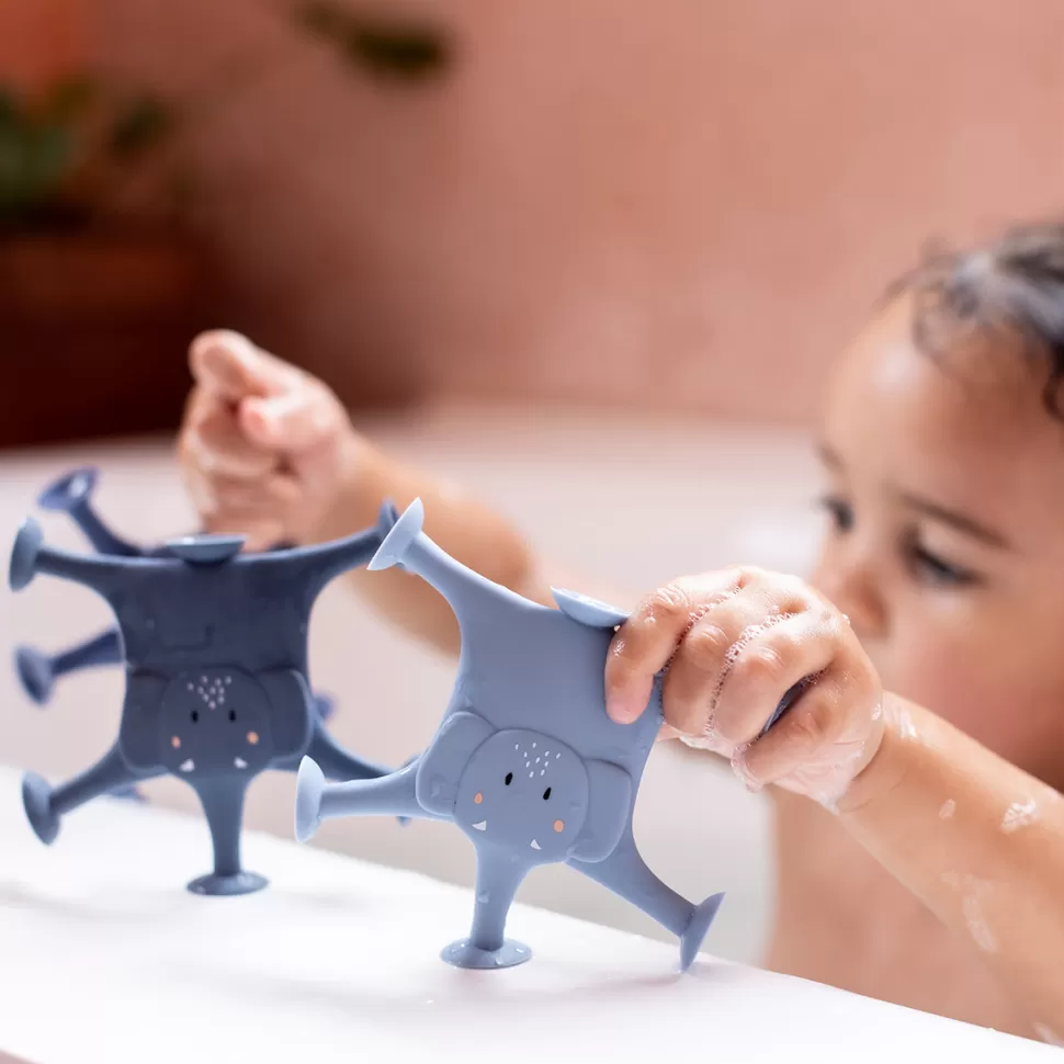 Trixie Baby Mes Premiers Jouets>Jouet de Bain à Ventouses - Mrs. Elephant's Family