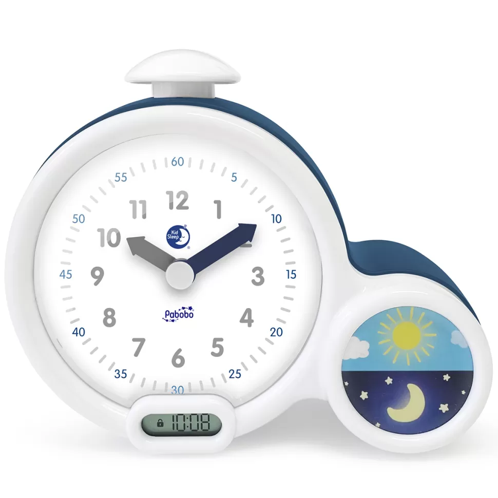Pabobo Décoration>Kid'Sleep Clock Mon Premier Réveil - Bleu