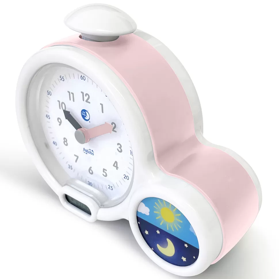 Pabobo Décoration>Kid'Sleep Clock Mon Premier Réveil - Rose