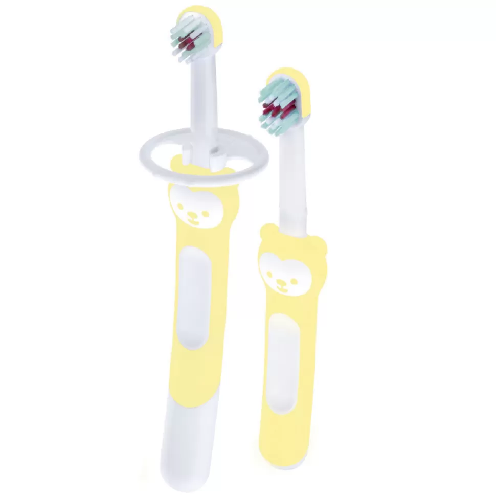 MAM Hygiène & Soin>Kit Brosse à Dents - Jaune