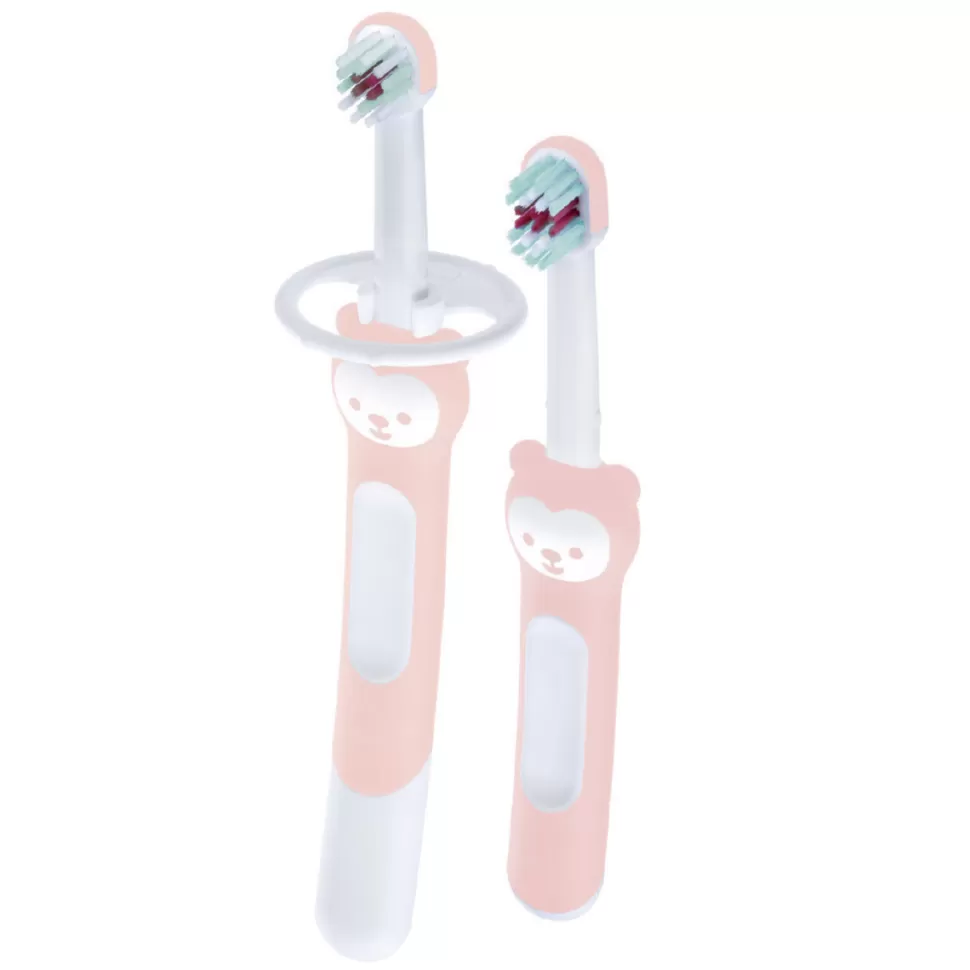 MAM Hygiène & Soin>Kit Brosse à Dents - Rose