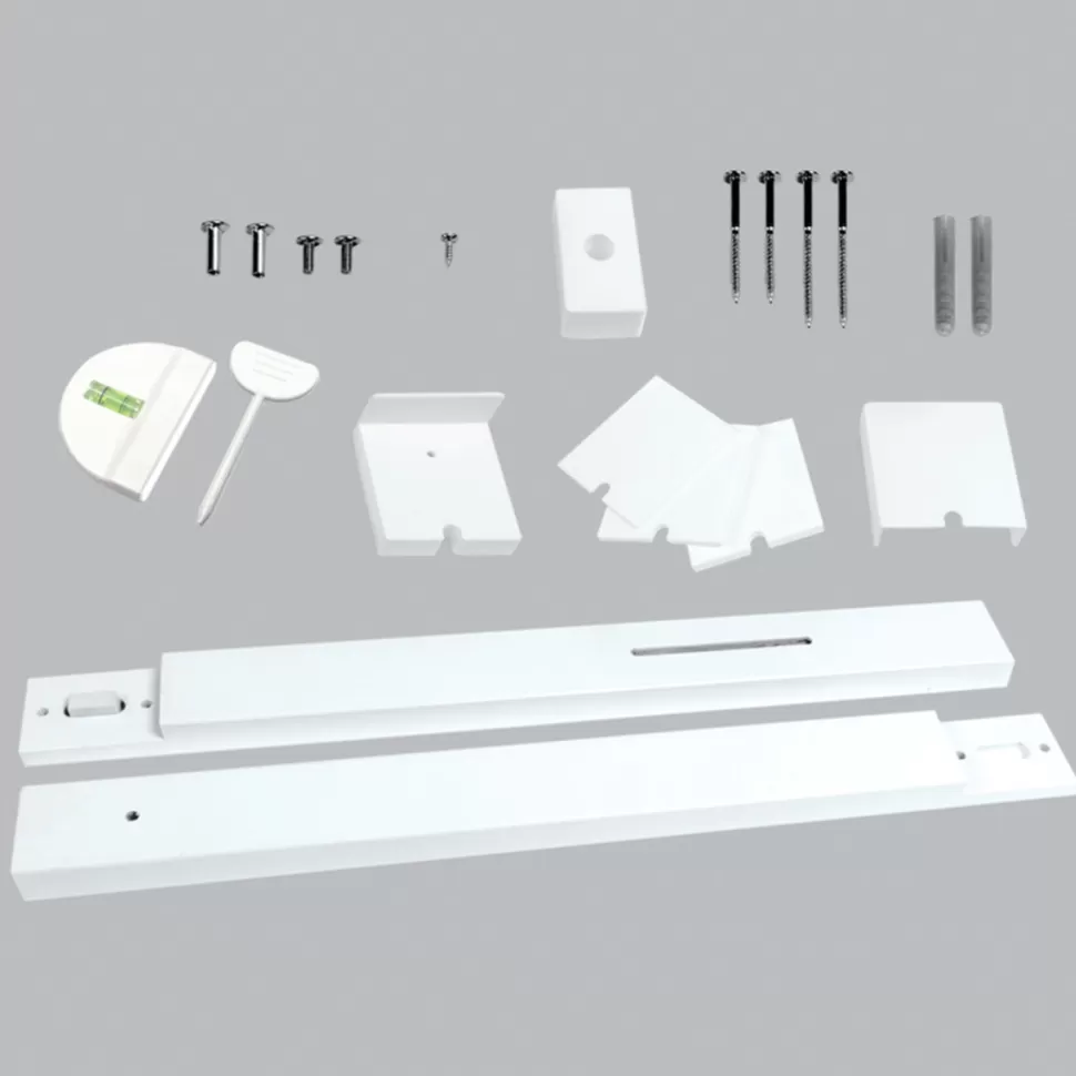Oskö Barrière De Sécurité>Kit de Montage Mur et Plinthe - Gris