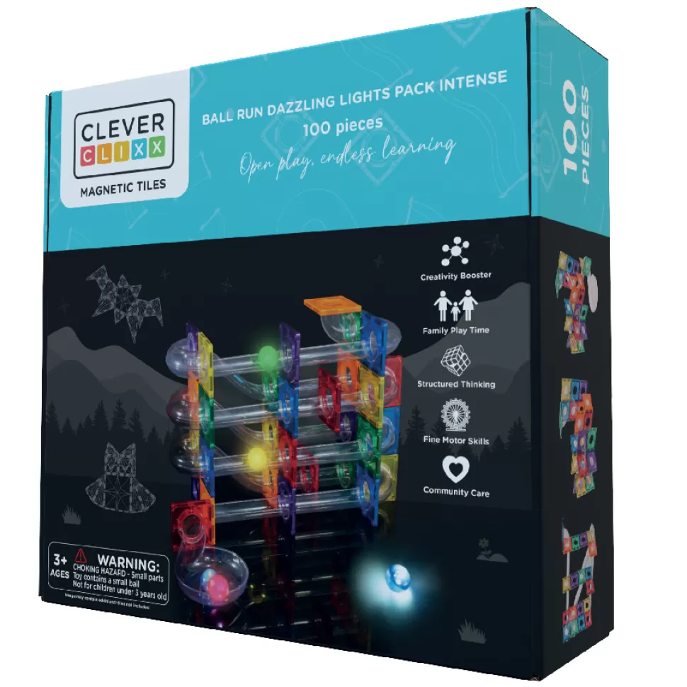 Cleverclixx Mes Premiers Jouets>Kit de Parcours à Billes avec Effet Lumineux
