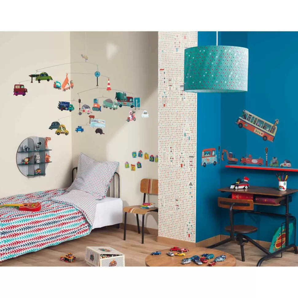 Little Big Room Décoration>Lé de papier peint City - Téo