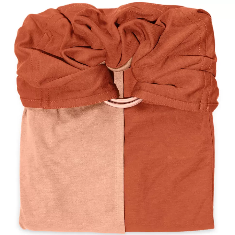 Love Radius Porte Bébé>La Petite Echarpe sans Noeud - Nude et Caramel