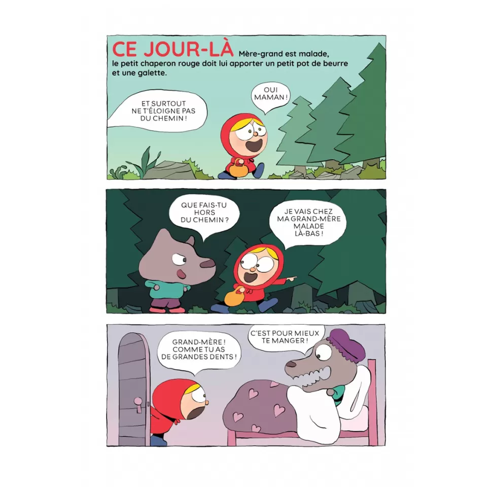 Nathan Editions Livres>La Suite Incroyable (Mais Vraie !) des Aventures du Petit Chaperon Rouge