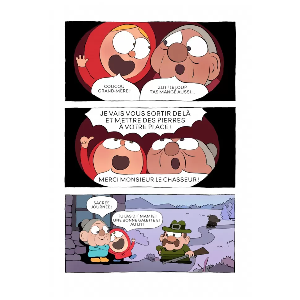 Nathan Editions Livres>La Suite Incroyable (Mais Vraie !) des Aventures du Petit Chaperon Rouge