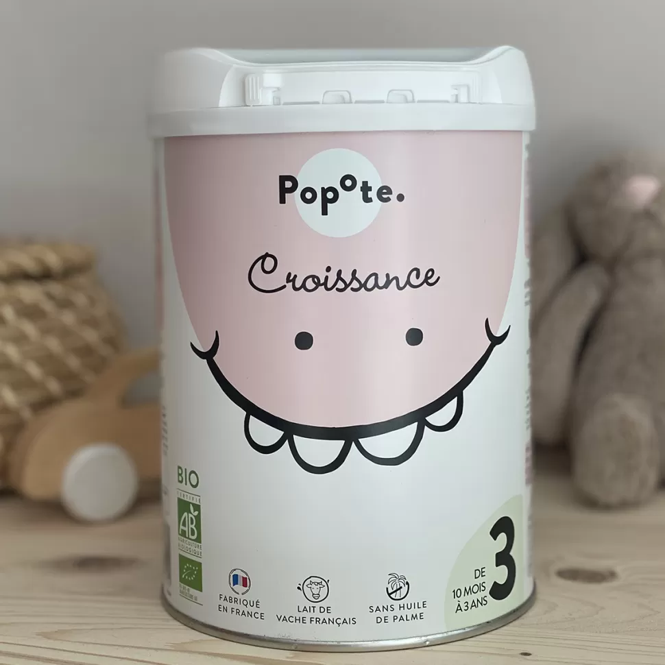 Popote Nourriture Bébé>Lait 3ème Âge Croissance Bio - 800 g