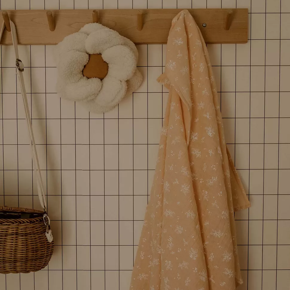 Bonjour Little Textile>Lange - Vegetal Peach