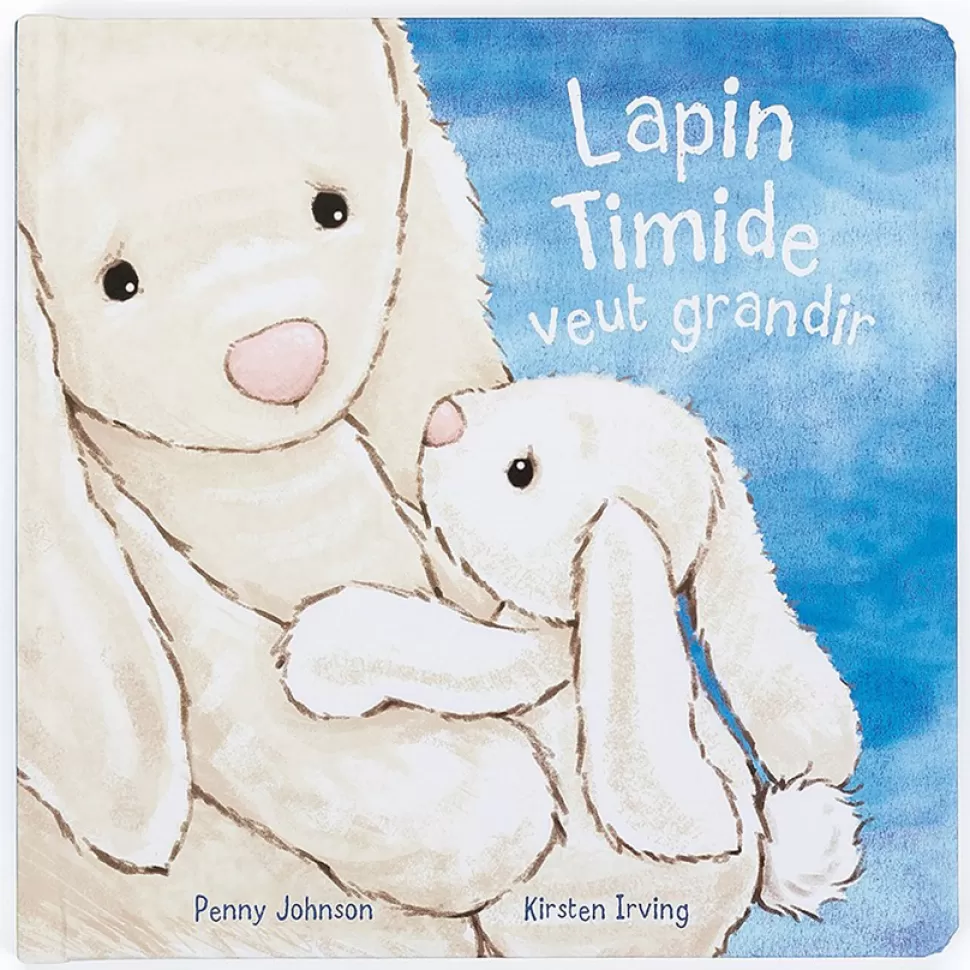 Jellycat Livres>Lapin Timide Veut Grandir
