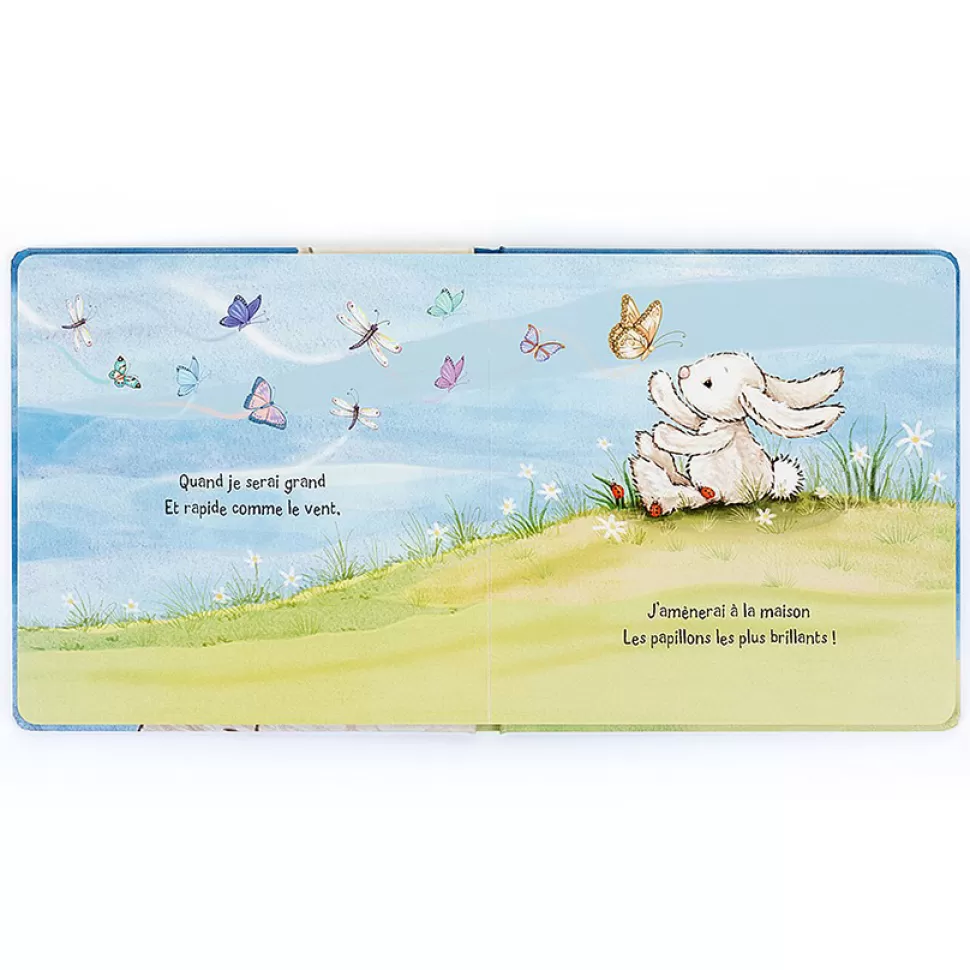 Jellycat Livres>Lapin Timide Veut Grandir