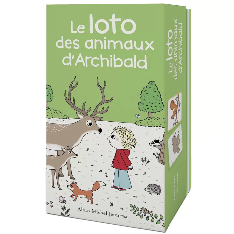 Albin Michel Jeunesse Mes Premiers Jouets>Le Loto des Animaux d'Archibald
