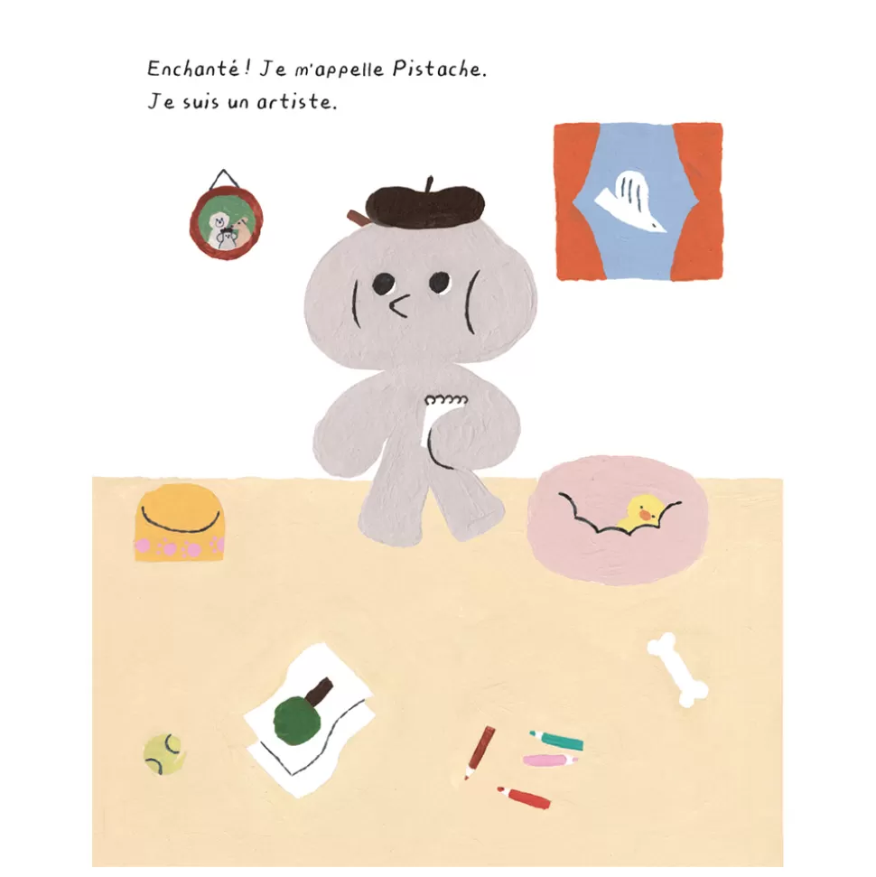 Marcel & Joachim Livres>Le Portrait de Pistache