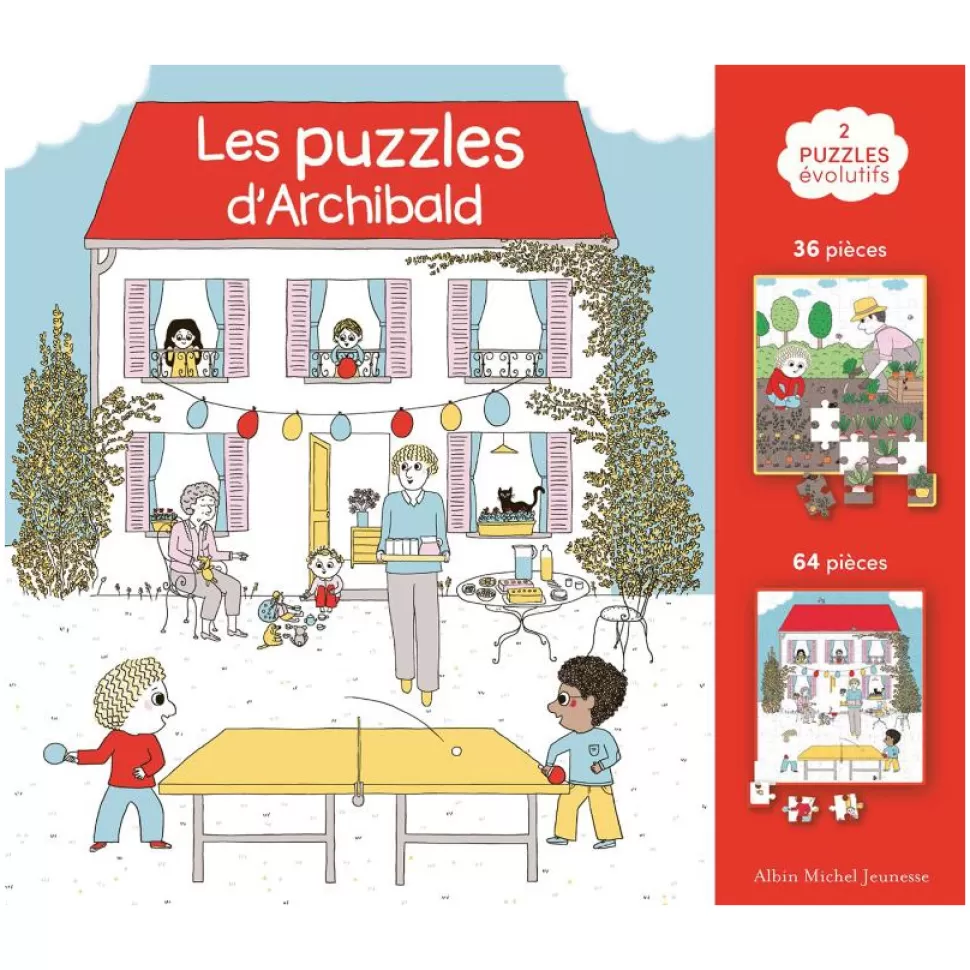 Albin Michel Jeunesse Mes Premiers Jouets>Les Puzzles d'Archibald
