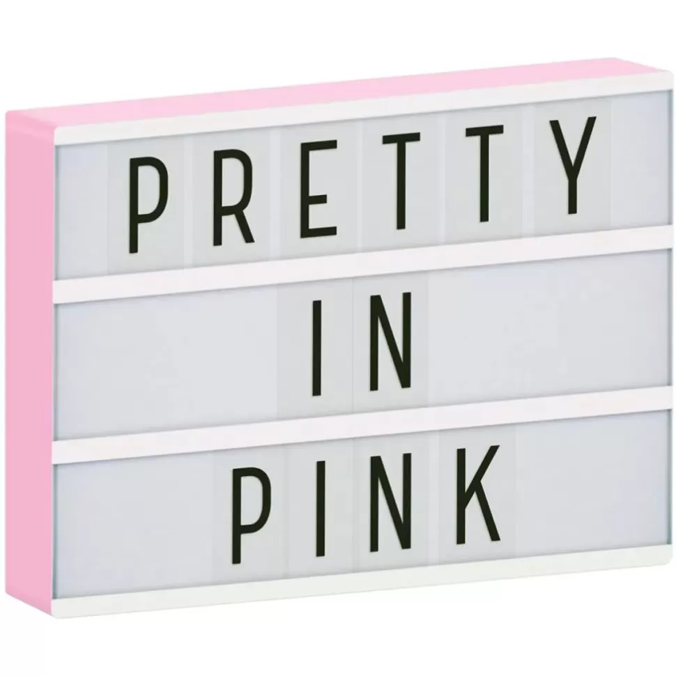 A Little Lovely Company Veilleuse & Luminaire>Lightbox - Rose