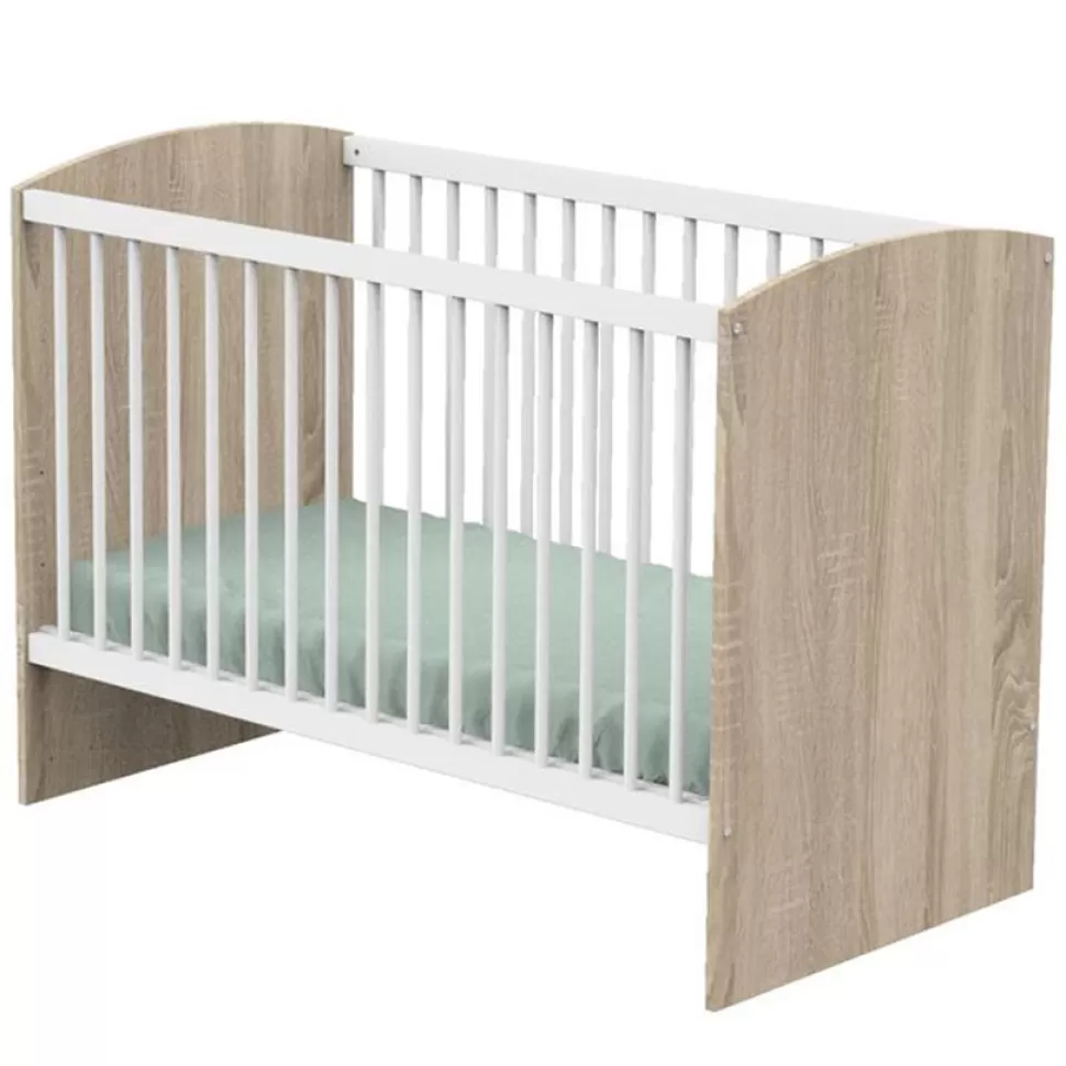 Sauthon Meuble Bébé>Lit Bébé Access Bois Blanc - 60 x 120 cm