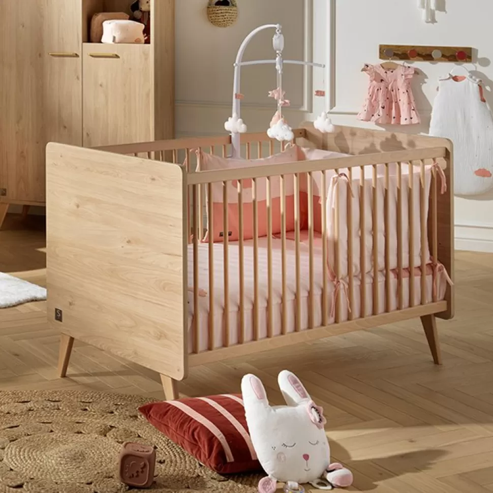 Sauthon Meuble Bébé>Lit Bébé Evolutif Arty Naturel - 70 x 140 cm