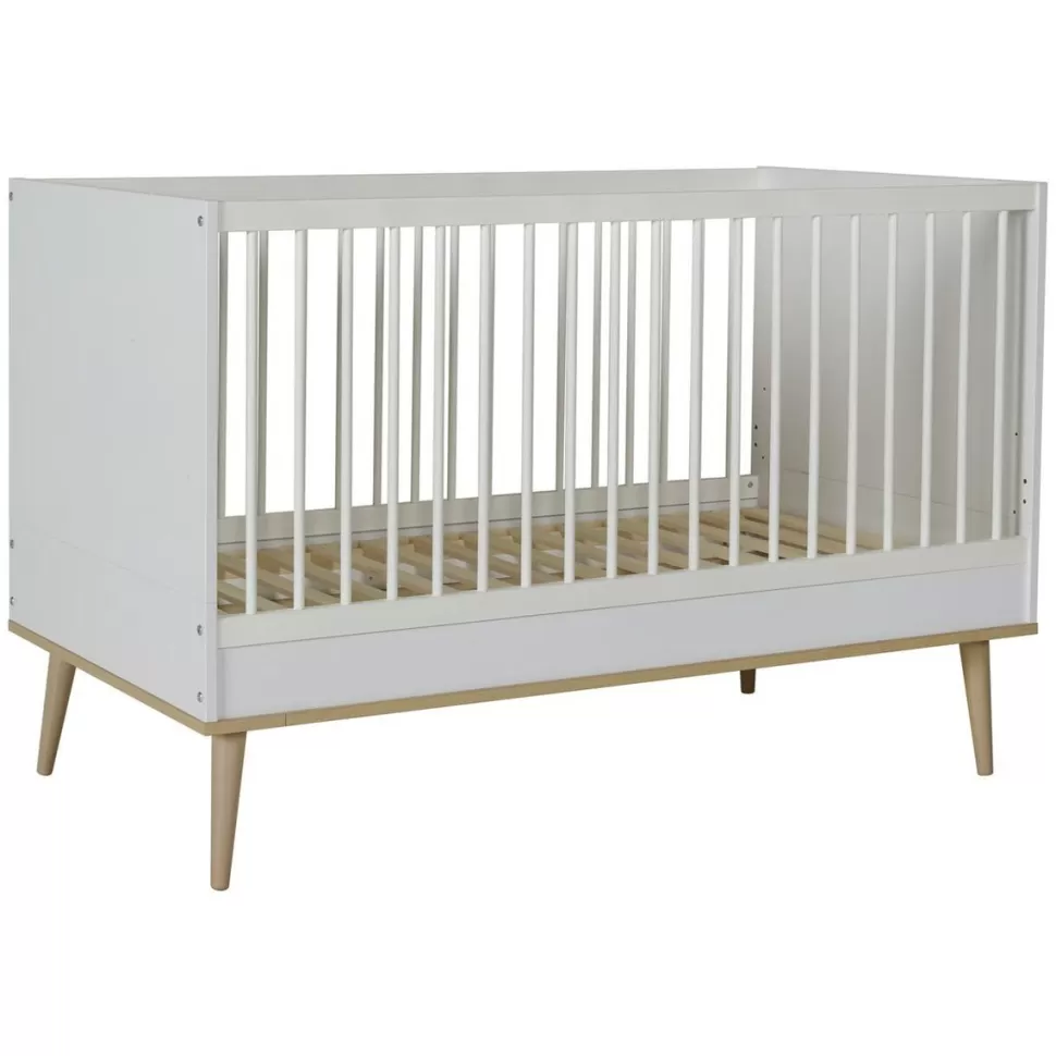 Quax Meuble Bébé>Lit Bébé Evolutif Flow White - 70 x 140 cm