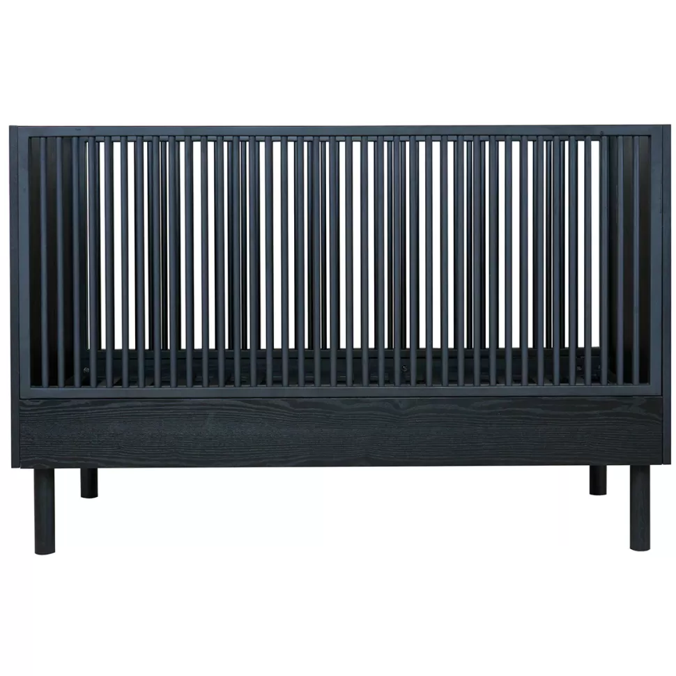 Quax Meuble Bébé>Lit Bébé Evolutif Hai No Ki Black Ash - 70 x 140 cm