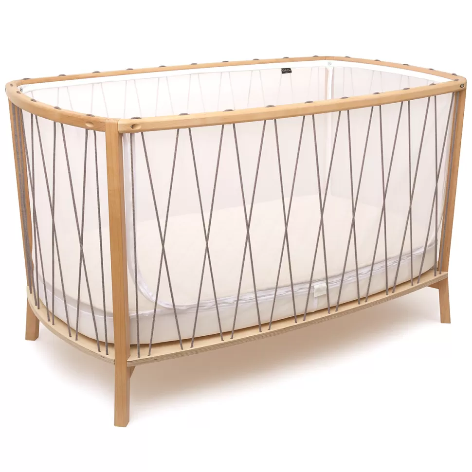 Charlie Crane Meuble Bébé>Lit Bébé Evolutif Kimi Hazelnut - 60 x 120 cm