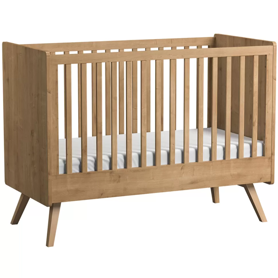 Vox Meubles Meuble Bébé>Lit Bébé Evolutif Vintage Chêne - 70 x 140 cm
