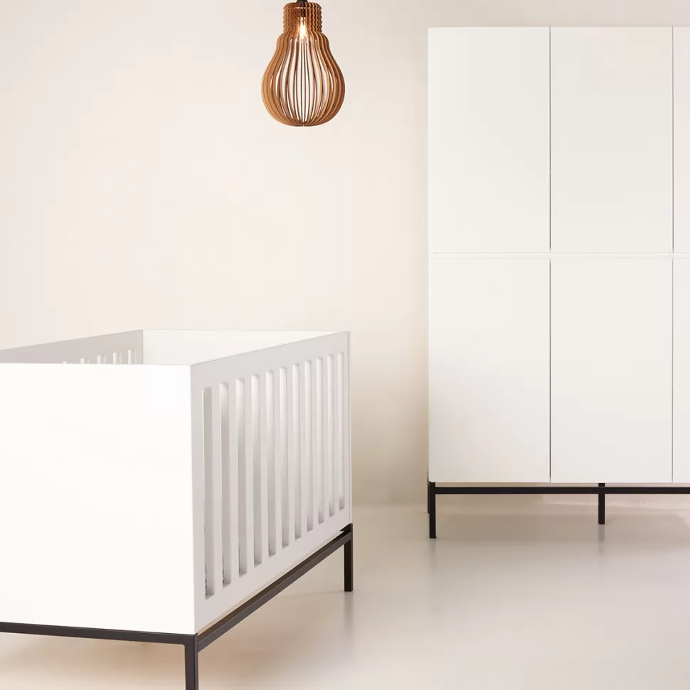 Quax Meuble Bébé>Lit Bébé Havana Blanc - 60 x 120 cm