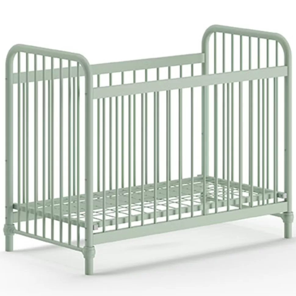 JAXX Meuble Bébé>Lit Bébé Réglable Bronxx Olive Green Mat - 60 x 120 cm