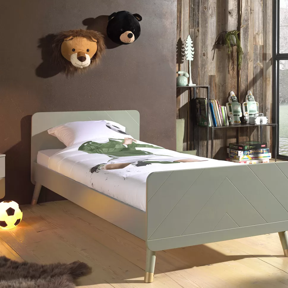 JAXX Meuble Bébé>Lit Billy Timeless Olive Green - 90 x 200 cm