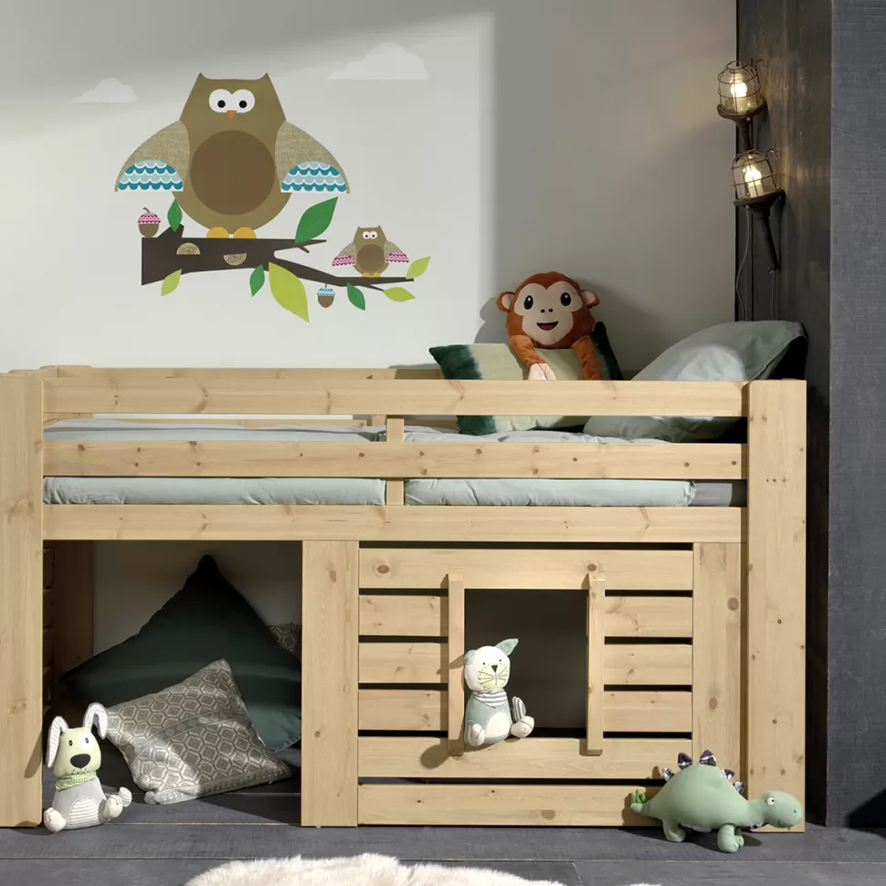 JAXX Meuble Bébé>Lit Mezzanine Oliver Chêne - 90 x 200 cm