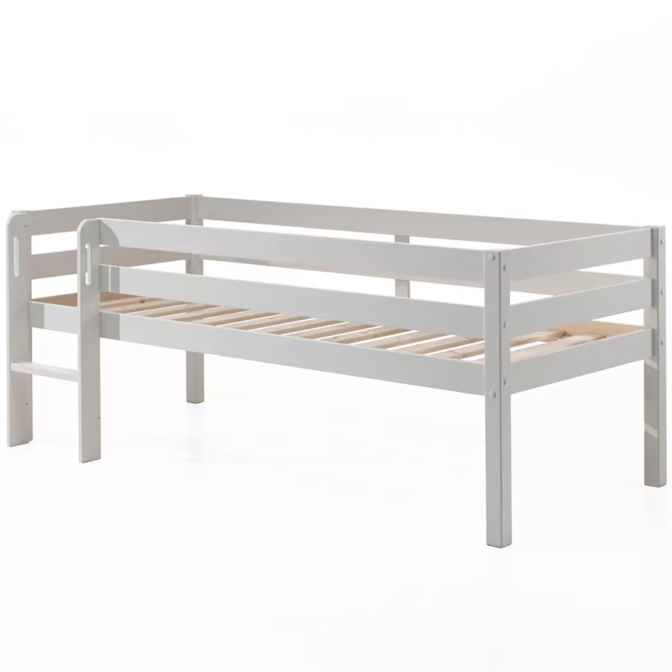 JAXX Meuble Bébé>Lit Mi-hauteur Pino Blanc - 90 x 200 cm
