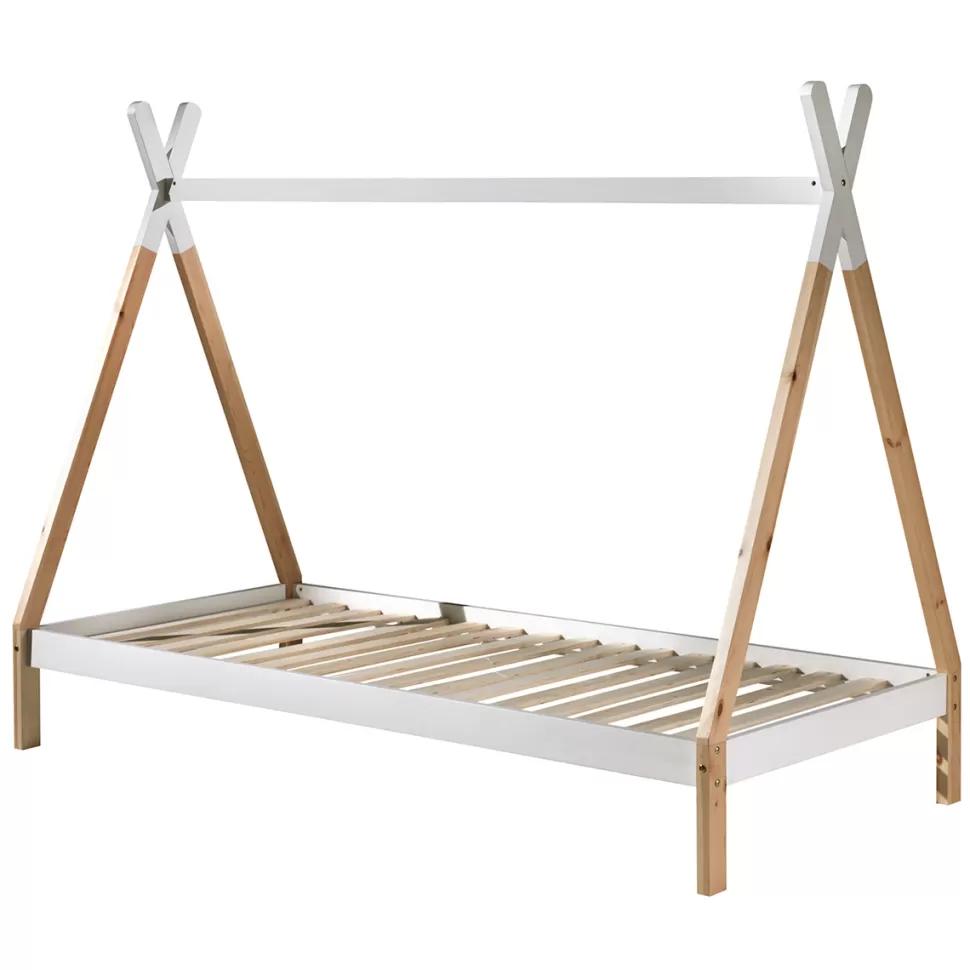 JAXX Meuble Bébé>Lit Tipi Blanc - 90 x 200 cm