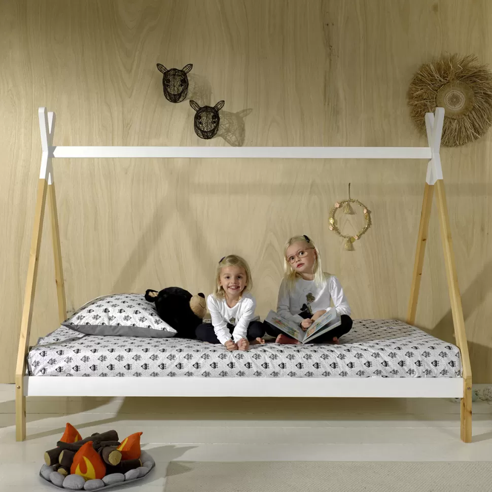 JAXX Meuble Bébé>Lit Tipi Blanc - 90 x 200 cm