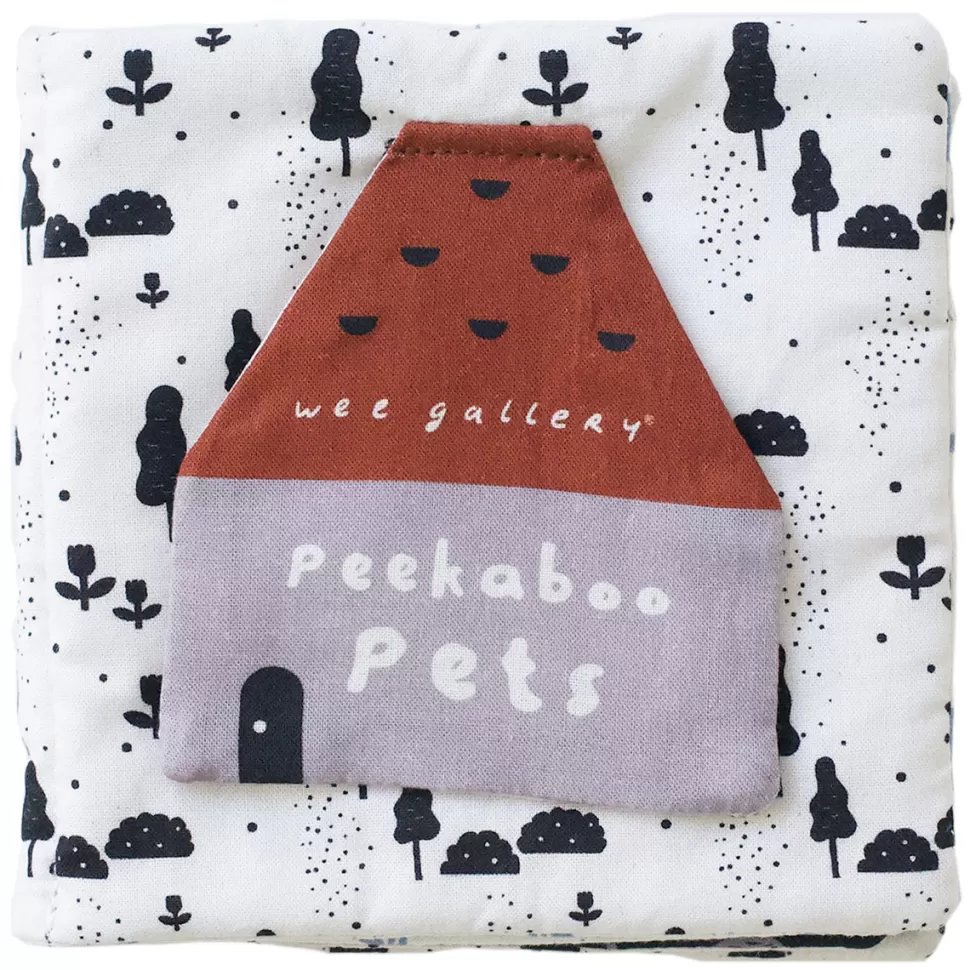 Wee Gallery Livres>Livre en Tissu - Peekaboo Pets