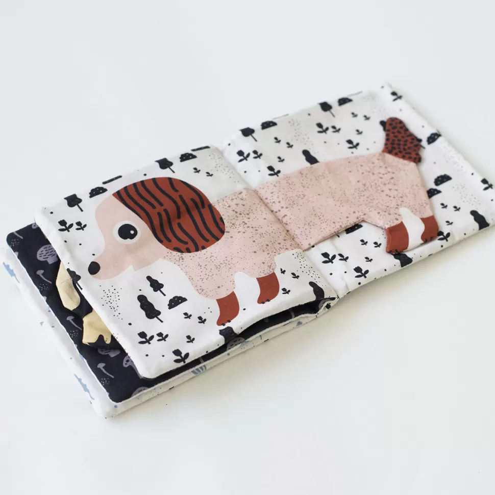 Wee Gallery Livres>Livre en Tissu - Peekaboo Pets