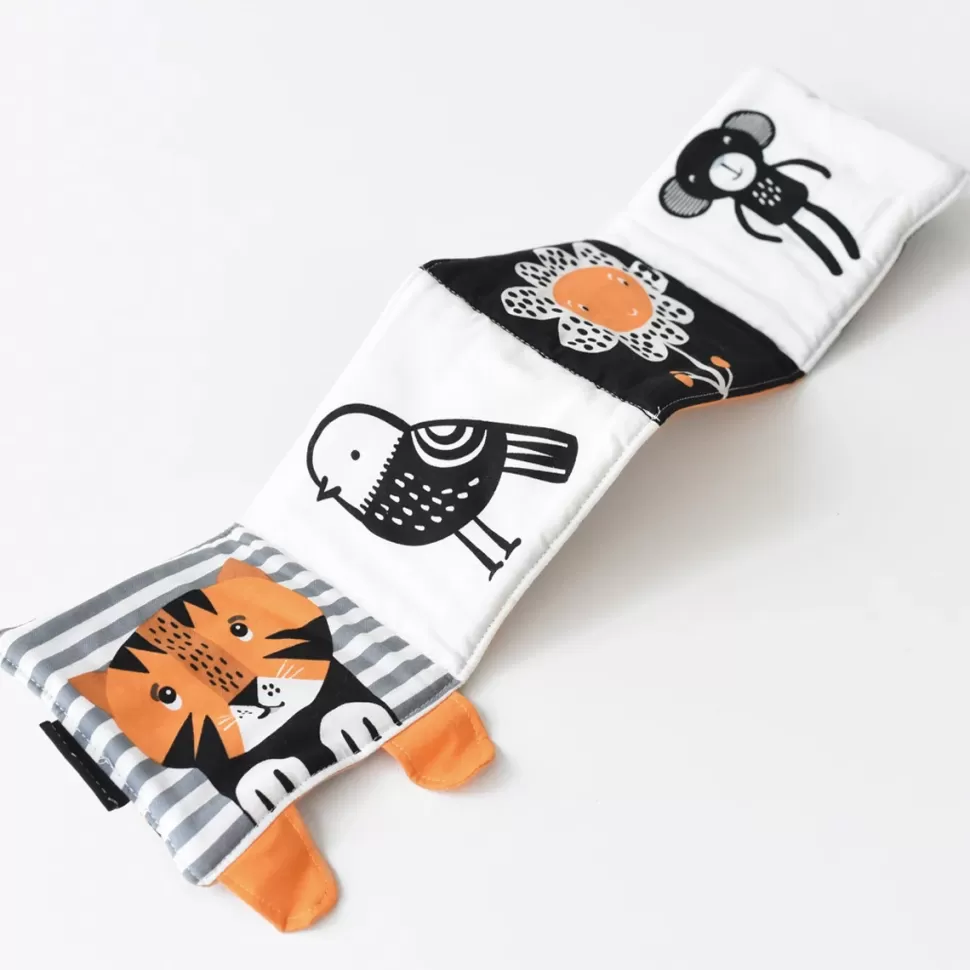 Wee Gallery Livres>Livre en Tissu - Tigre