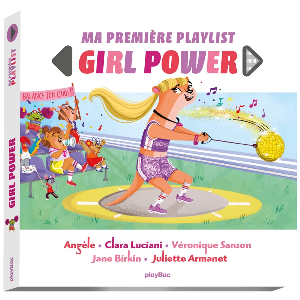 playBac Livres>Livre Musical Ma Première Playlist Girls Power
