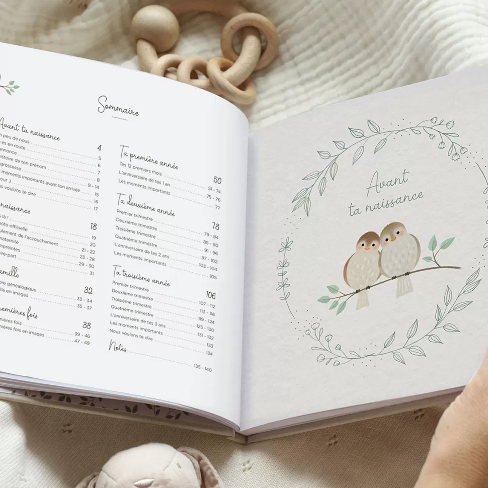 Zü Décoration>Livre Souvenirs d'Enfance 3 Premières Années