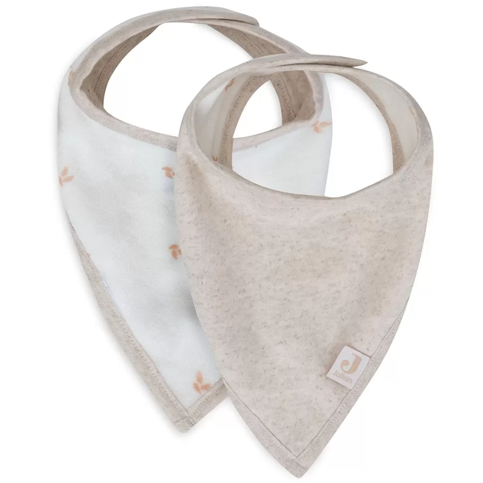 Jollein Bavoir | Repas>Lot de 2 Bavoirs Bandana - Harvest Natural