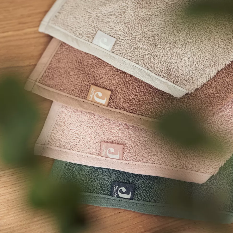 Jollein Bavoir Personnalisé | Repas>Lot de 2 Bavoirs Bandana - Pale Pink