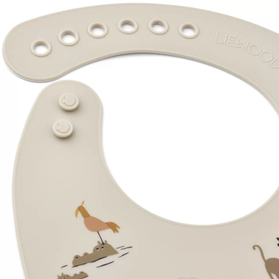 Liewood Bavoir>Lot de 2 Bavoirs Tilda - All Together Sandy