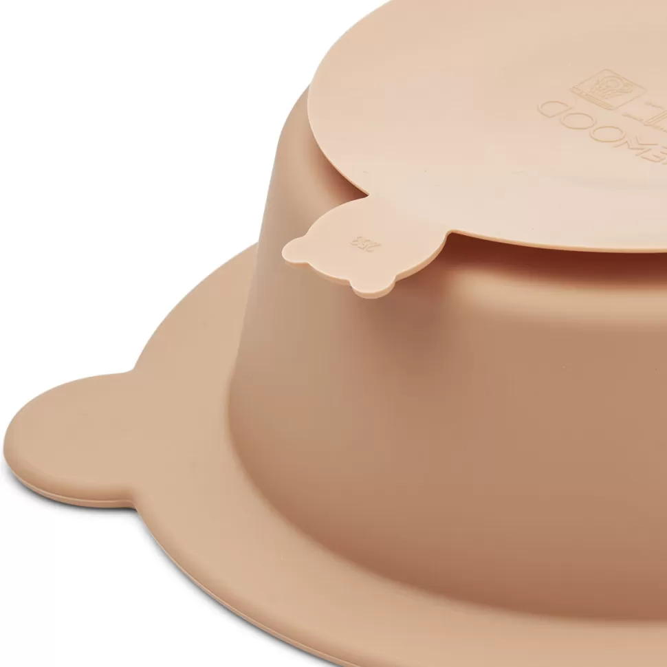 Liewood Repas>Lot de 2 Bols Ventouses Peony - Tuscany Rose Apple Blossom