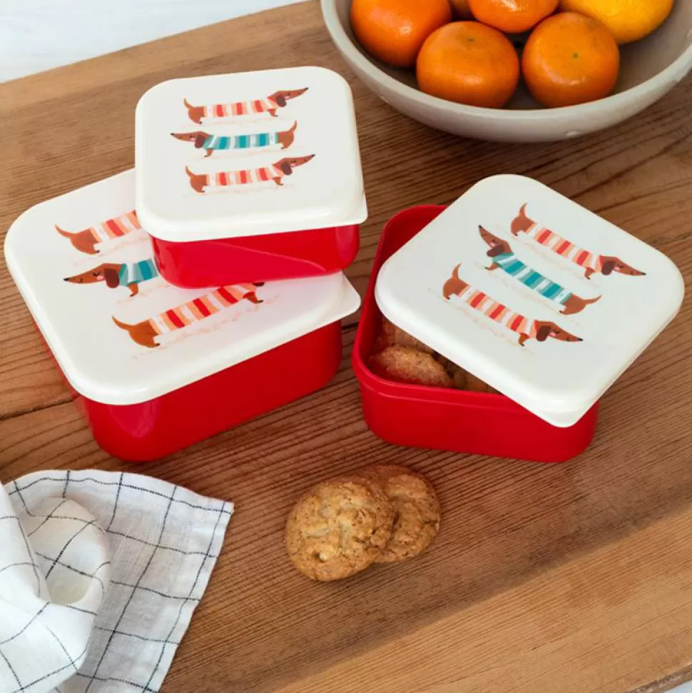Rex London Repas>Lot de 3 Boîtes - Sausage Dog
