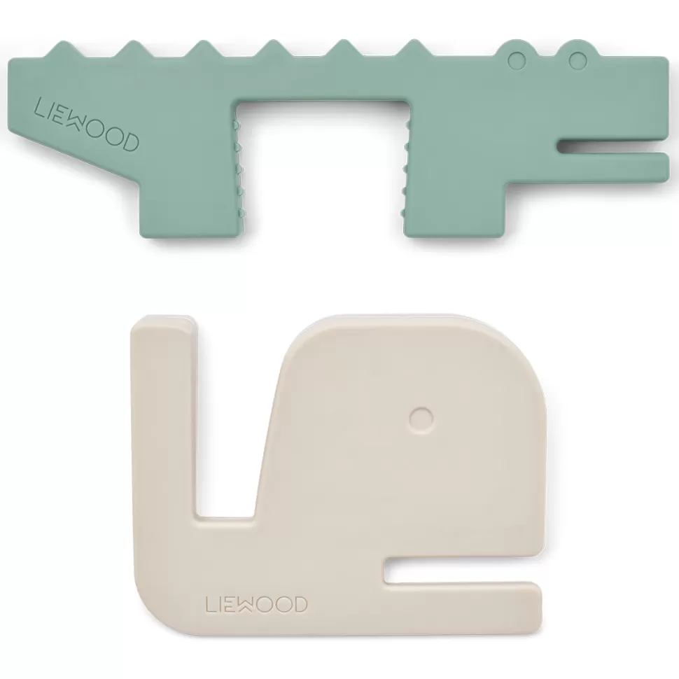 Liewood Décoration>Lot de 2 Butoirs de Porte Bjarke - Sandy & Peppermint